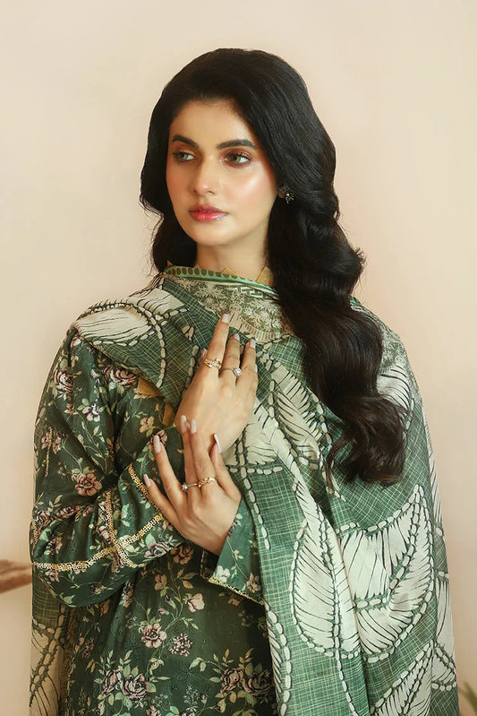 Picture of Ziara - Medow Fressia - Unstitched - 3 PC - Anika - Available at Raja Sahib