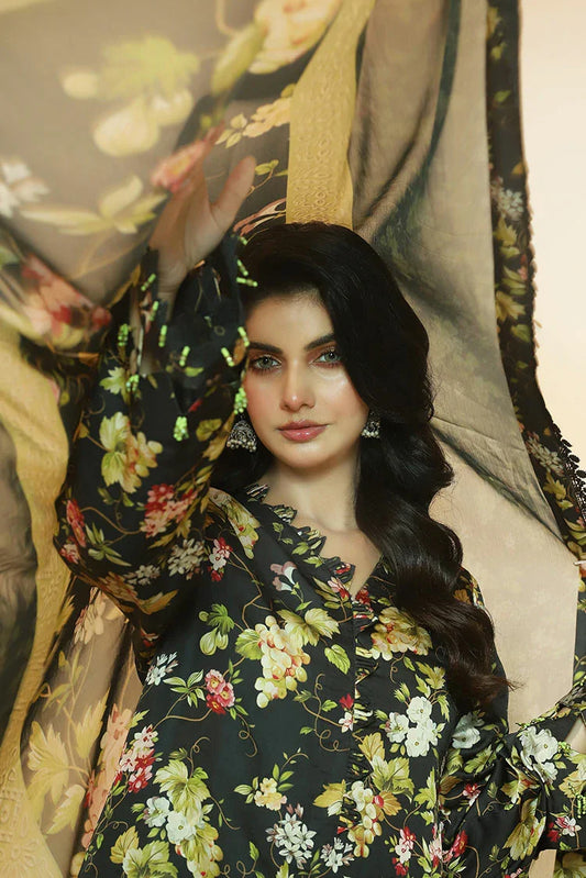 Picture of Ziara - Medow Fressia - Unstitched - 3 PC - Elysa - Available at Raja Sahib