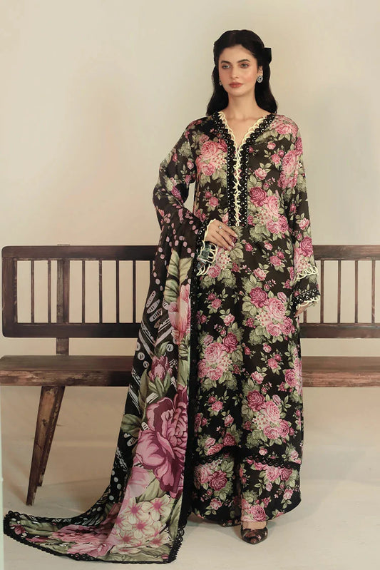 Picture of Ziara - Medow Fressia - Unstitched - 3 PC - Talia - Available at Raja Sahib