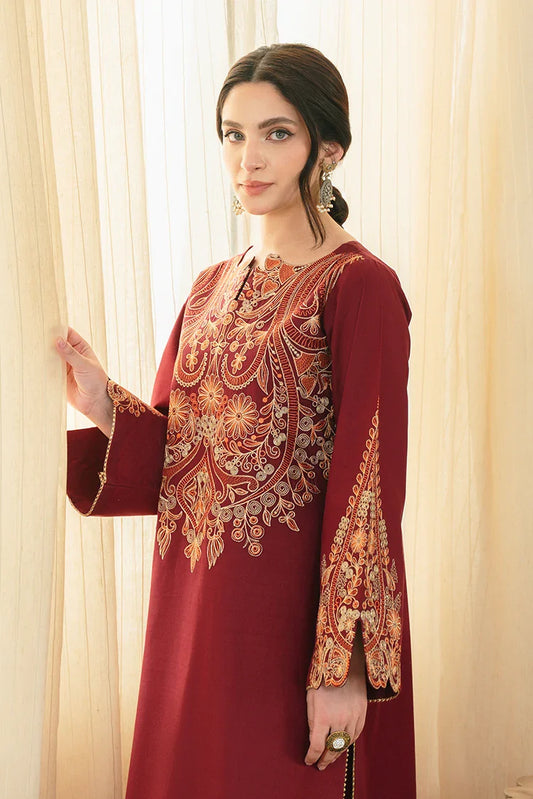 Picture of Zarlay - Heer Embroidered Pret - Tara - Available at Raja Sahib