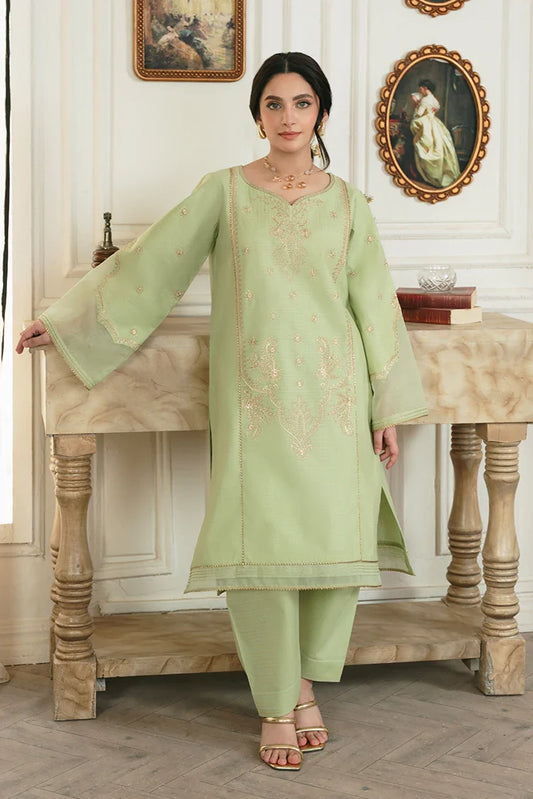 Picture of Zarlay - Heer Embroidered Pret - Bano - Available at Raja Sahib