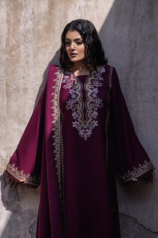 Humdum - Zephyr - Unstitched - 3 Piece - D07
