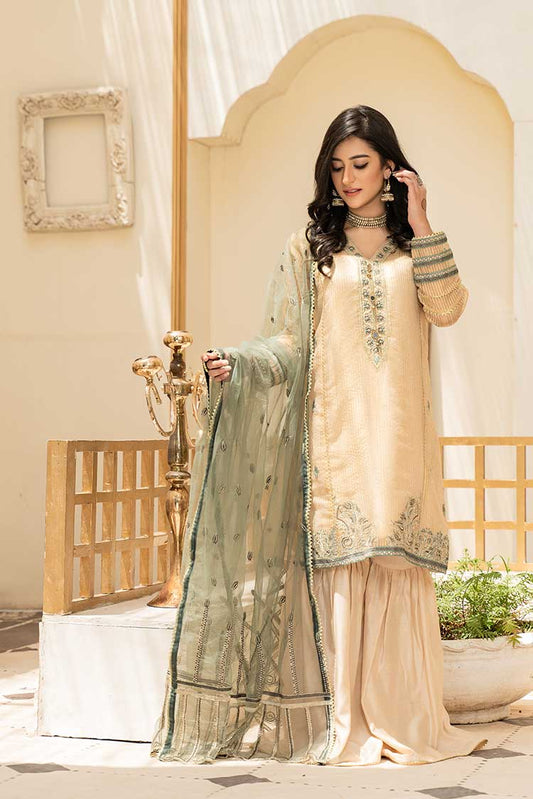 Picture of Ellena - 3-PC Stitched Organza Suit - Available at Raja Sahib