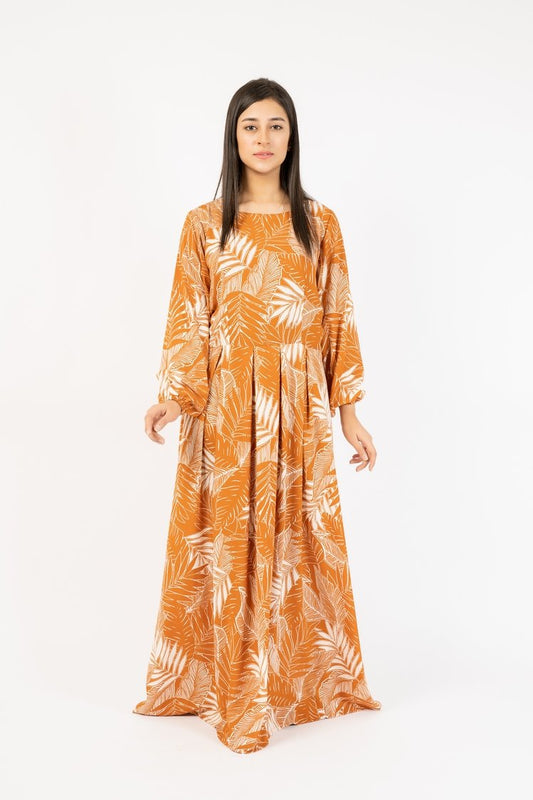 Picture of Ellena - Floral Maxi Dress - Available at Raja Sahib