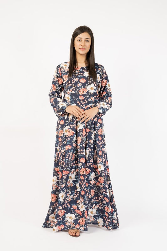 Picture of Ellena - Floral Maxi Dress - Available at Raja Sahib