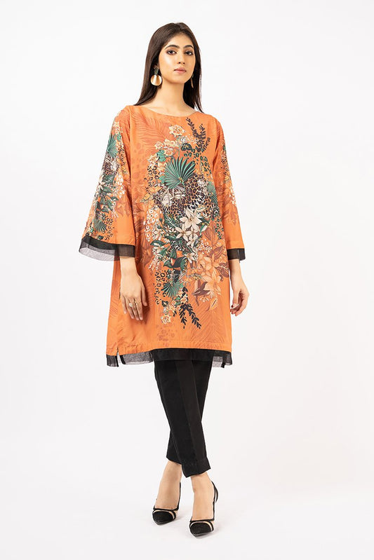 Picture of Ellena - Digital Printed Soft Crepe Shirt - Available at Raja Sahib