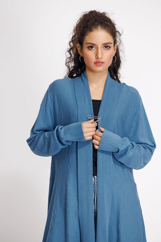 Picture of Ellena - V-Neck Cardigan Sweater - Available at Raja Sahib