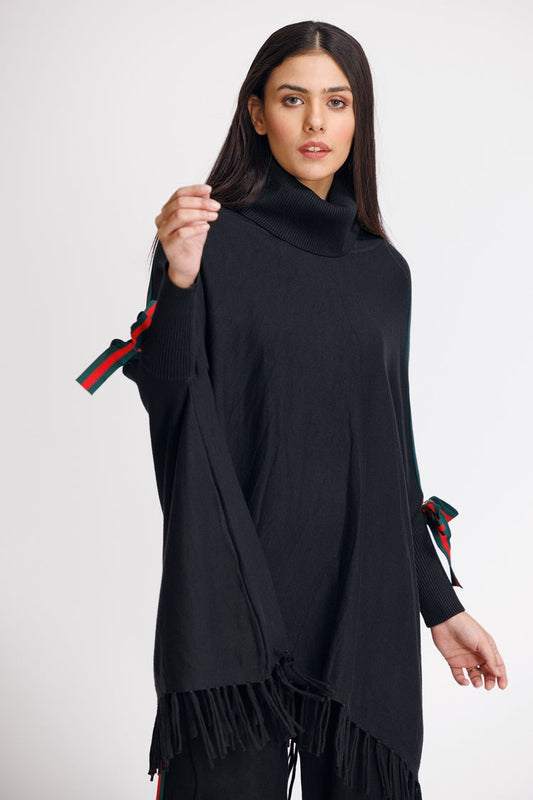 Picture of Ellena - Turtle Neck Pullover Sweater - Available at Raja Sahib
