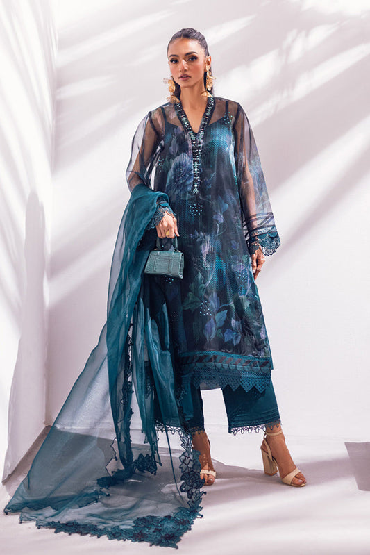 Picture of Nureh - NU2 136 Coco Love Ballerina Embroidered & Embellished Chiffon Collection - Available at Raja Sahib