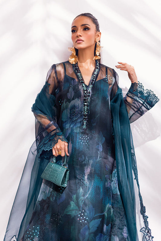 Picture of Nureh - NU2 136 Coco Love Ballerina Embroidered & Embellished Chiffon Collection - Available at Raja Sahib