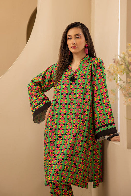 Picture of Ellena - 2-PC Stitched Printed Marina Suit - Available at Raja Sahib