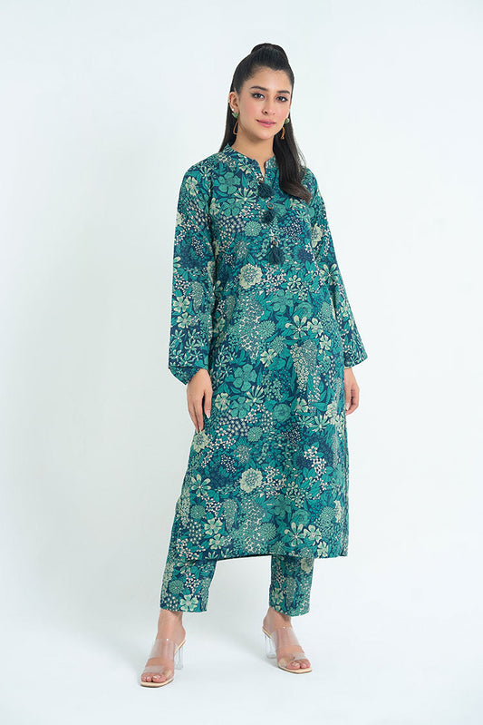 Picture of Ellena - 2-PC Stitched Printed Khaddar Suit - Available at Raja Sahib