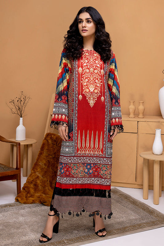 Picture of Ellena - 1-PC Unstitched Lawn Jacquard Kurti - Available at Raja Sahib