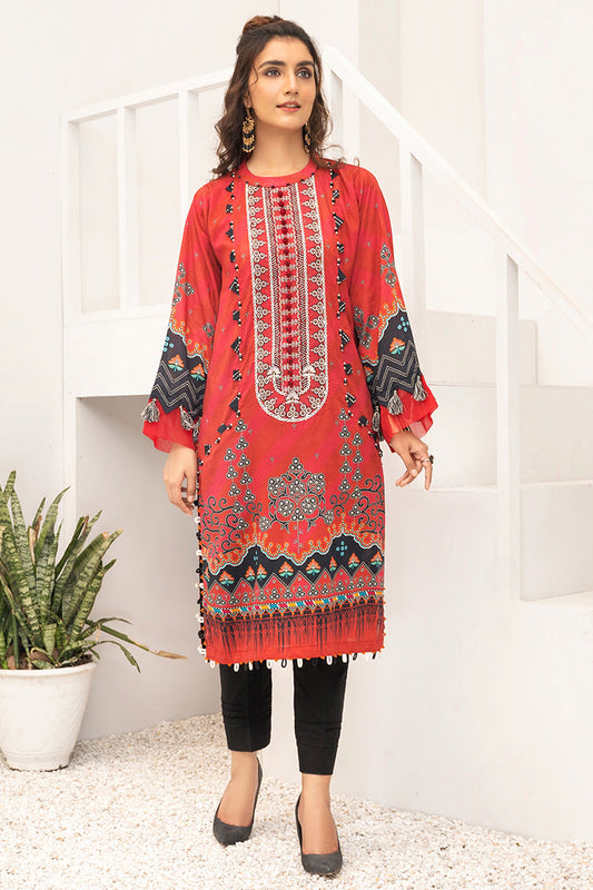 Picture of Ellena - 1-PC Unstitched Jacquard Kurti - Available at Raja Sahib