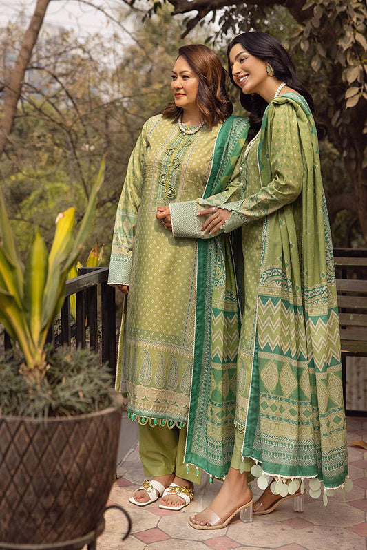 Picture of Ellena - 3-PC Unstitched Lawn Suit - Available at Raja Sahib