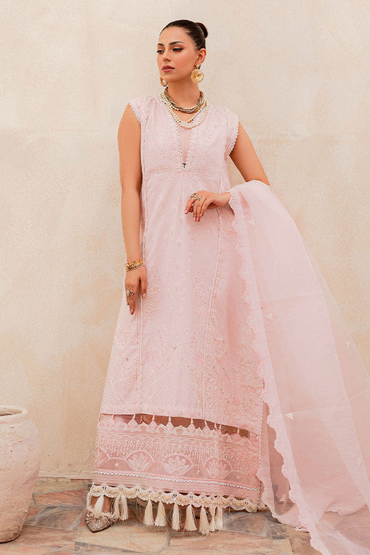 Picture of Maheru Luxury Lawn Collection - Dina - Available at Raja Sahib