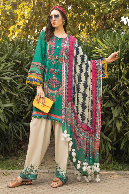 Picture of Maria B - MPT 11B Mprints Summer Embroidered Lawn Collection - Available at Raja Sahib