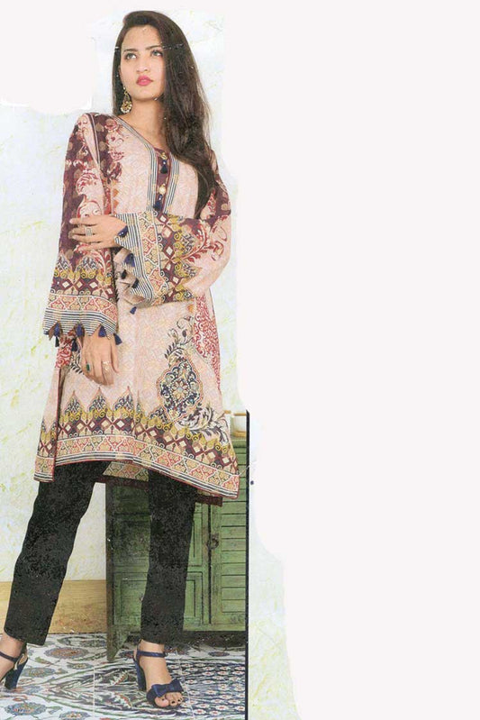 Picture of Ellena - 1-PC Unstitched Jacquard Kurti - Available at Raja Sahib