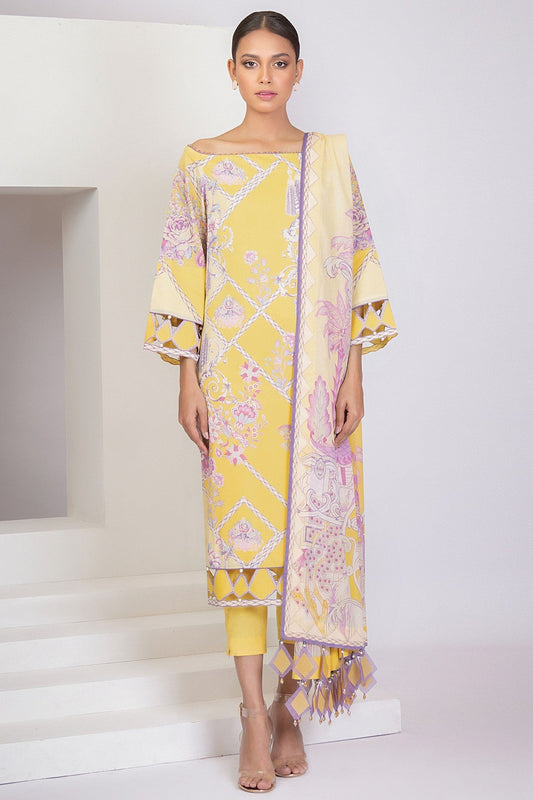 Picture of Al Karam - 3 PC SS22B Spring Summer Lawn Collection - Available at Raja Sahib