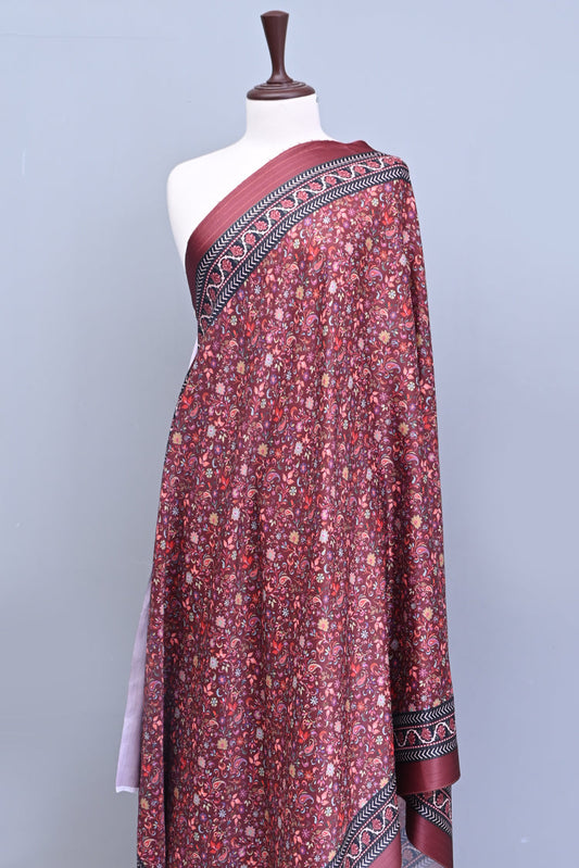 Picture of Ellena - Digital Printed Shawl - Available at Raja Sahib