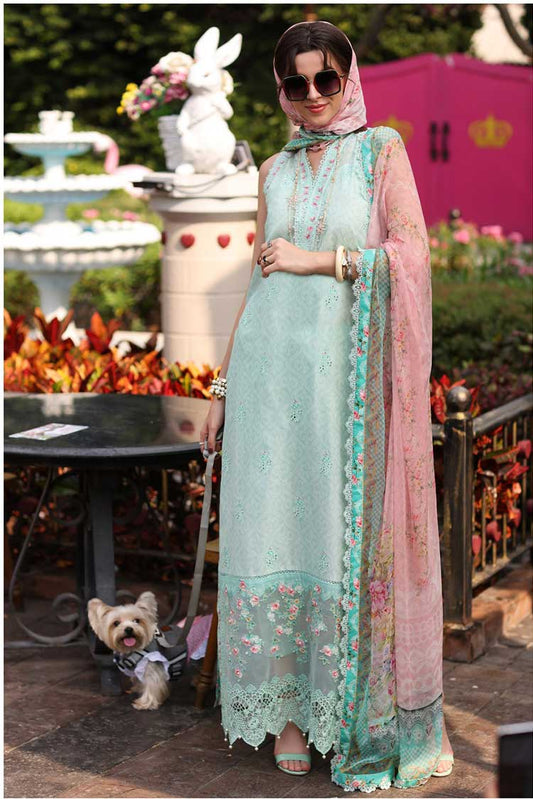 Picture of Noor by Saadia Asad -Design 3A Noor Luxe Printkari Collection - Available at Raja Sahib