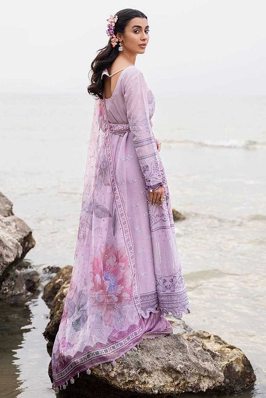Picture of Nureh - NSL 07 Diora Tere Sang Swiss Lawn Collection - Available at Raja Sahib