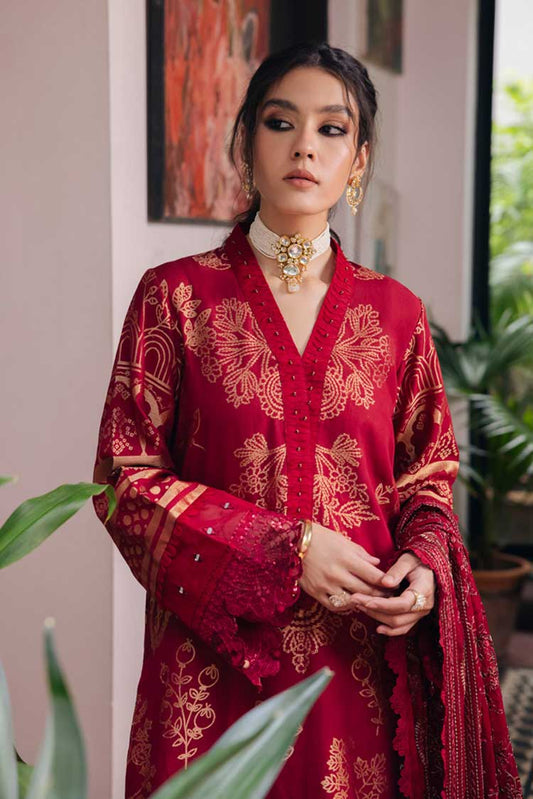 Picture of <!--ahk-->Nureh - NJ 87 Maya Embroidered Cambric Jacquard Collection - Available at Raja Sahib