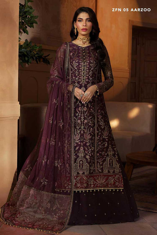 Picture of Zarif - ZFN 05 Aarzoo Nauroz Festive Formal Collection - Available at Raja Sahib