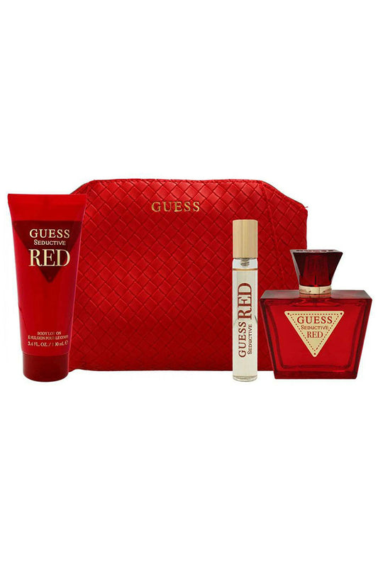 Guess - Seductive Red Women/Femme Eau de Toilette 4 Piece Gift Set