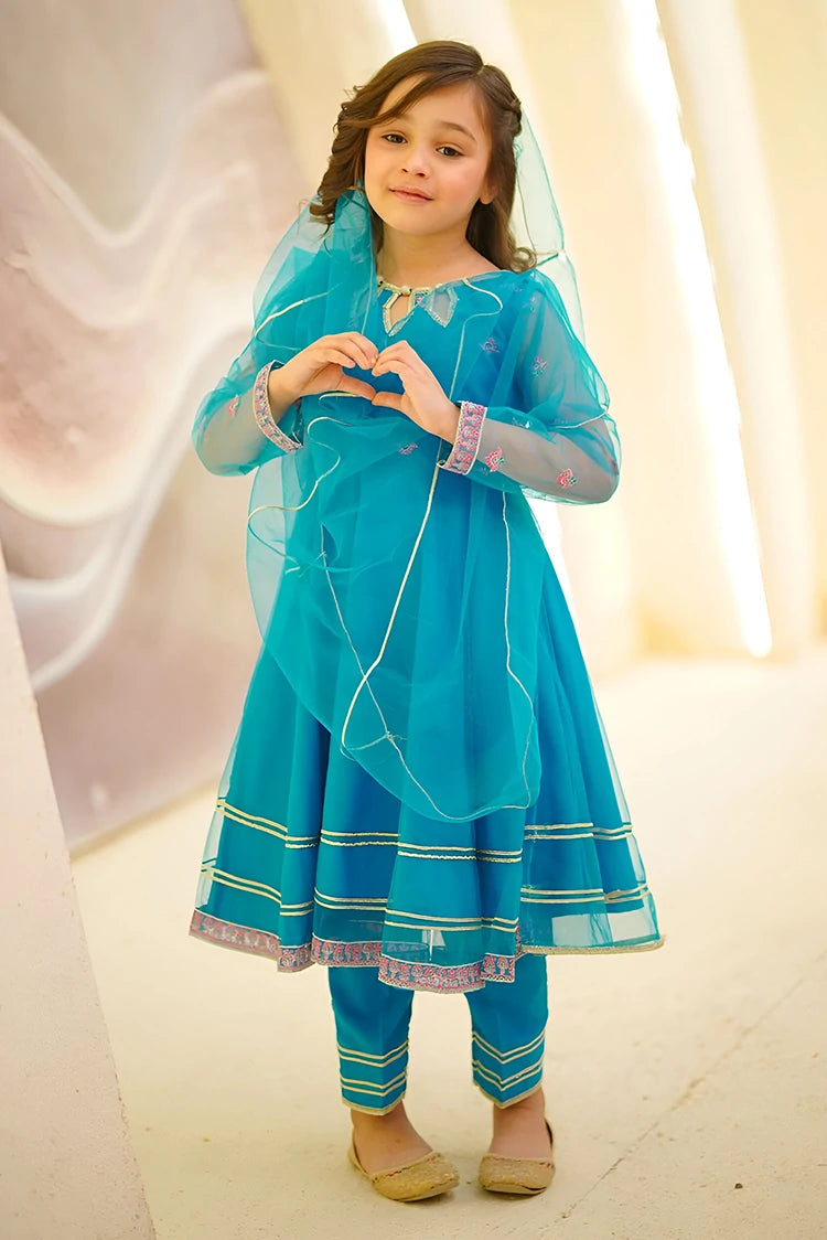 Picture of Modest - Girls 3 Piece Suit - Saniya - Available at Raja Sahib