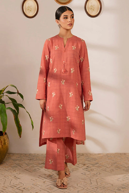 Picture of Cross Stitch - Camellia Rose - 2 Piece - Available at Raja Sahib