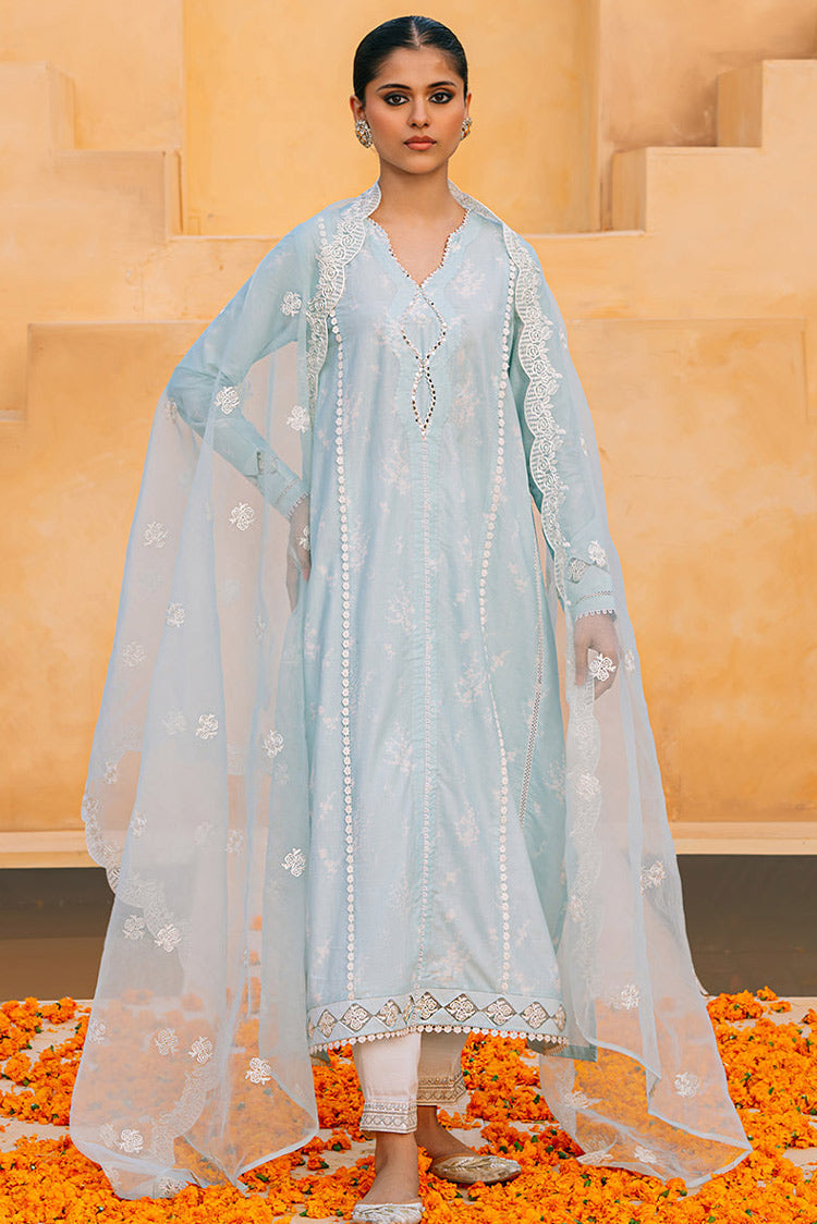 Picture of Exclusive Pret Collection - Saffron Sea - Available at Raja Sahib