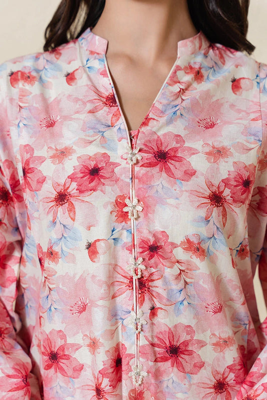 Picture of Cross Stitch - Floral Heaven Printed Shirt - Available at Raja Sahib