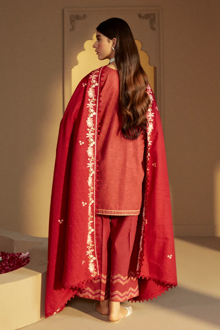 Picture of <!--ft-->Cross Stitch - Winter Unstitched Collection 2024 - Garnet Rime - Available at Raja Sahib