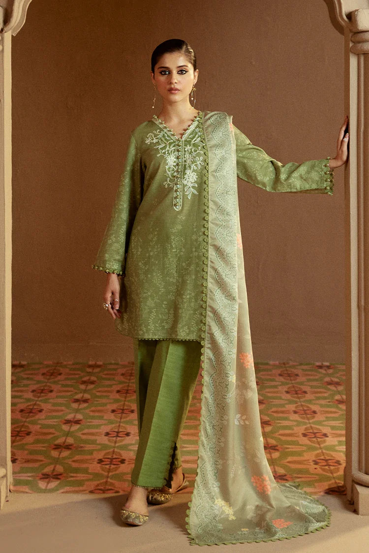 Picture of <!--fr-->Cross Stitch - Winter Unstitched Collection 2024 - Winter Tale - Available at Raja Sahib