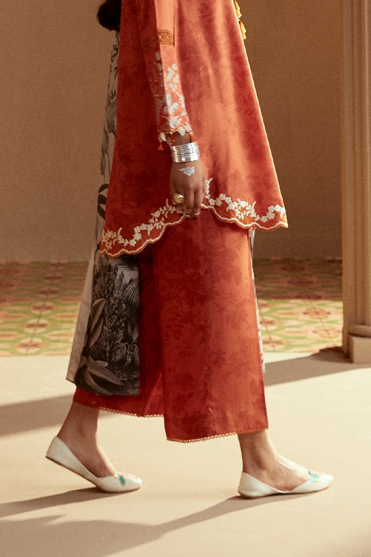 Picture of Cross Stitch - Winter Unstitched Collection 2024 - Mangolian Tribe - Available at Raja Sahib