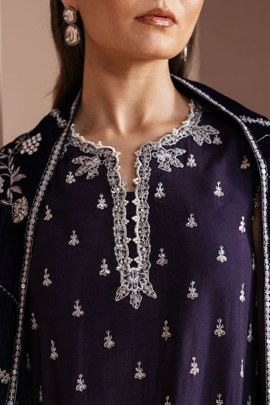 Picture of Cross Stitch - Purple Majesty - 3 Piece - Available at Raja Sahib