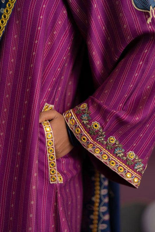 Picture of Cross Stitch - Dreamy Pink - 3 Piece - Available at Raja Sahib