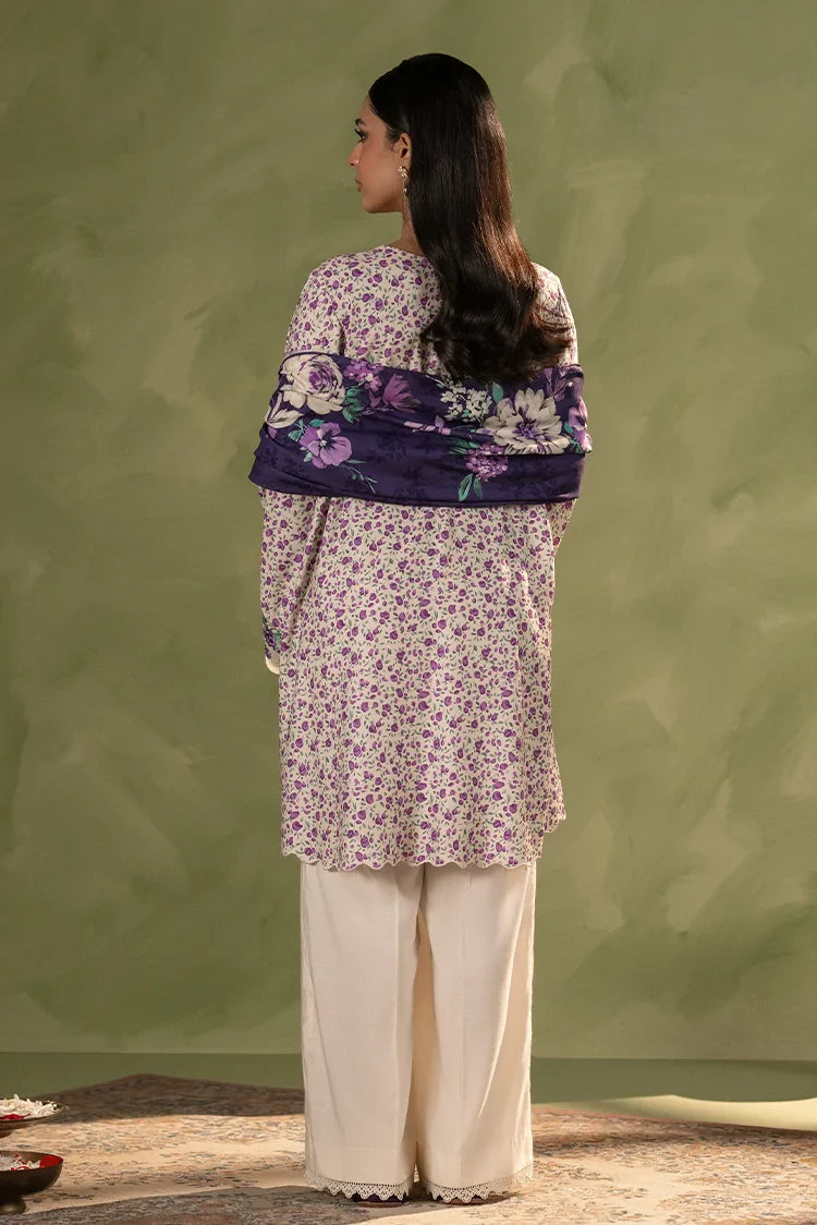 Picture of <!--dh-->Cross Stitch - Marina Unstitched Premium Collection - Lavender Frame - Available at Raja Sahib