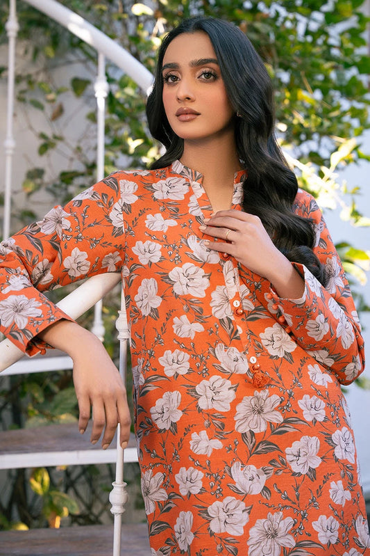 Picture of Cross Stitch - Rust Aura - 2 Piece - Available at Raja Sahib