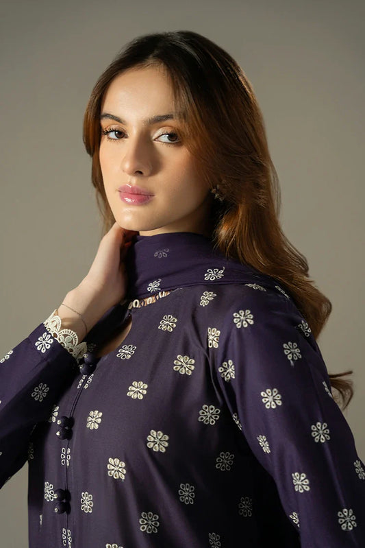 Picture of Cross Stitch - Chikankari Edit Vol 1 - Indigo Royal - Available at Raja Sahib