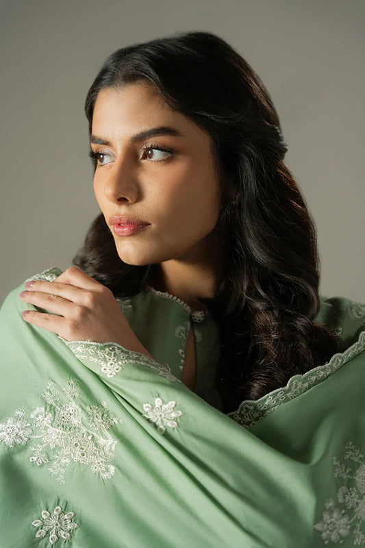 Picture of Cross Stitch - Chikankari Edit Vol 1 - Sage Garden - Available at Raja Sahib