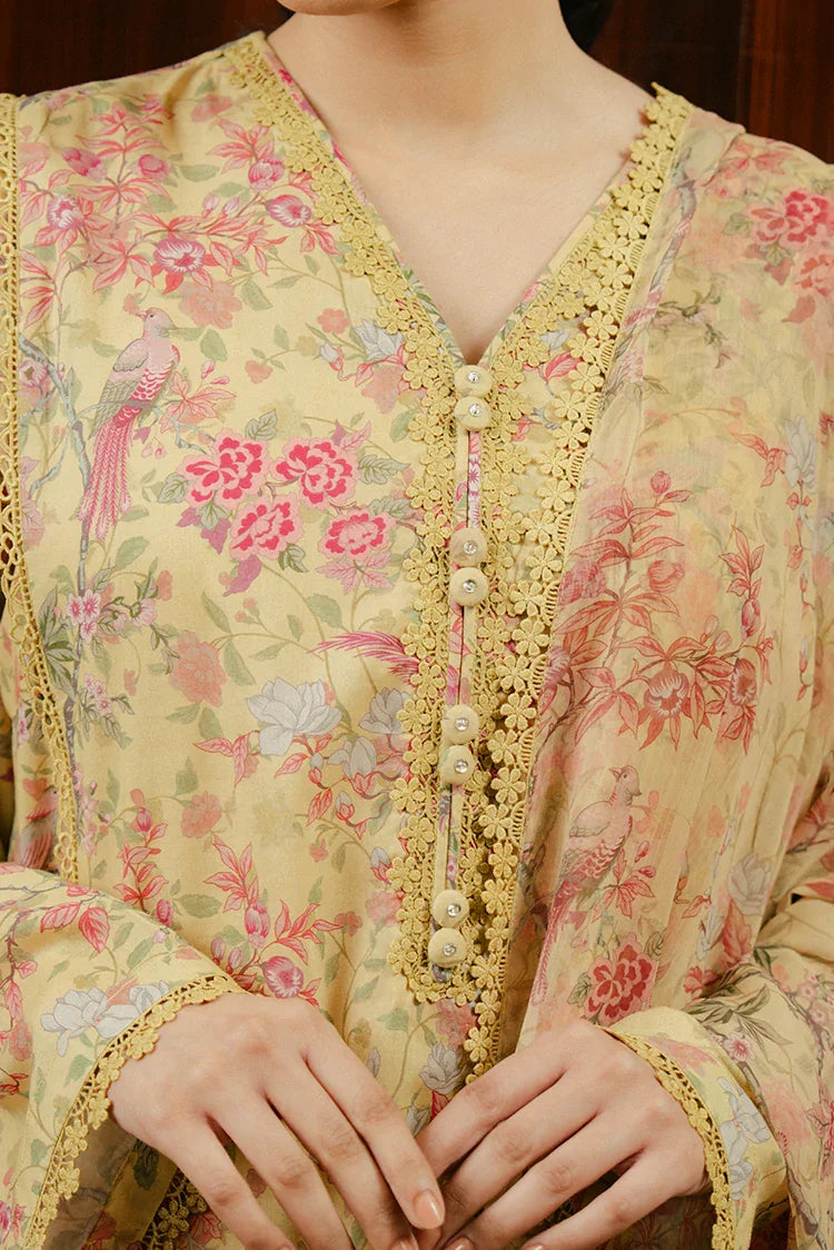 Picture of <!--cp-->Cross Stitch - Prints Daily Lawn Collection - Verdant Gloom - Available at Raja Sahib