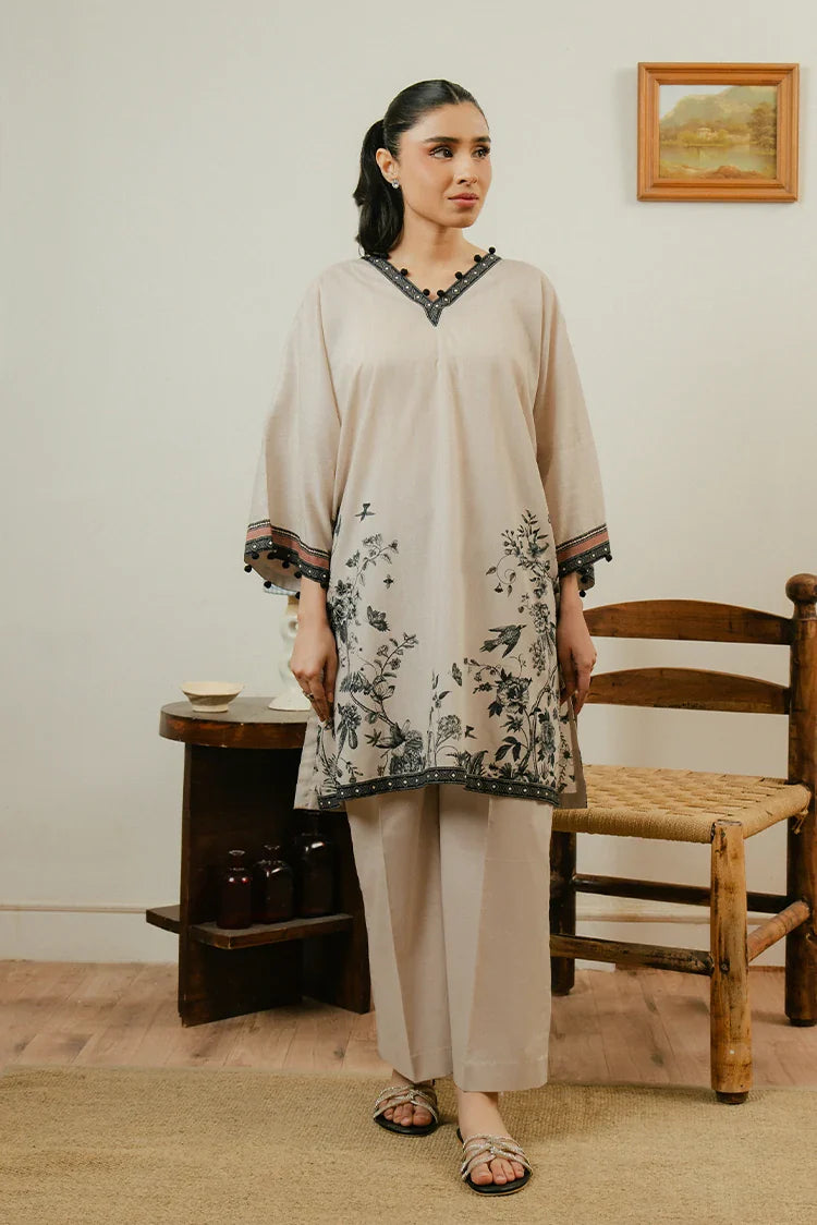 Picture of <!--cm-->Cross Stitch - Prints Daily Lawn Collection - Silver Cloud - Available at Raja Sahib