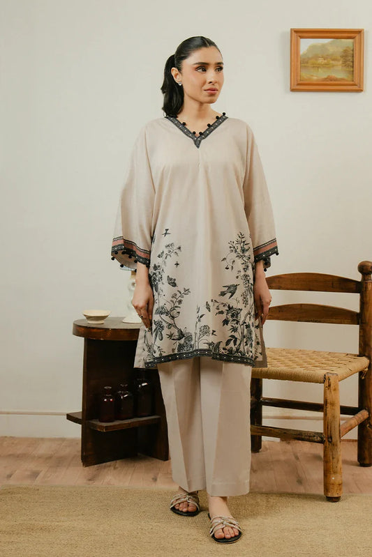 Picture of <!--cm-->Cross Stitch - Prints Daily Lawn Collection - Silver Cloud - Available at Raja Sahib