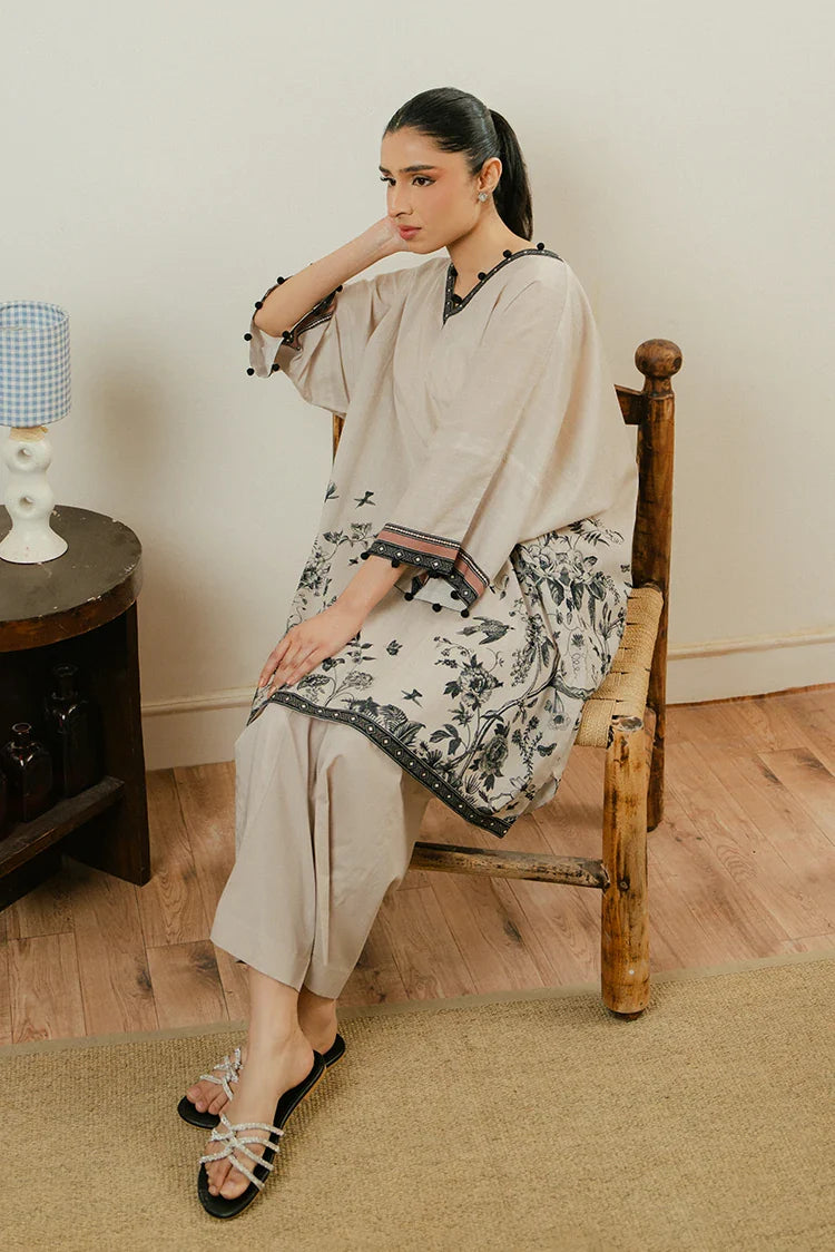 Picture of <!--cm-->Cross Stitch - Prints Daily Lawn Collection - Silver Cloud - Available at Raja Sahib