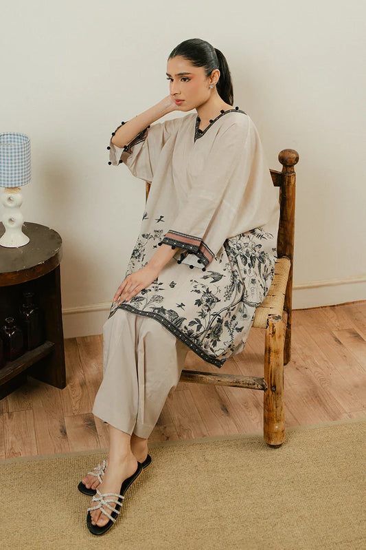 Picture of <!--cm-->Cross Stitch - Prints Daily Lawn Collection - Silver Cloud - Available at Raja Sahib