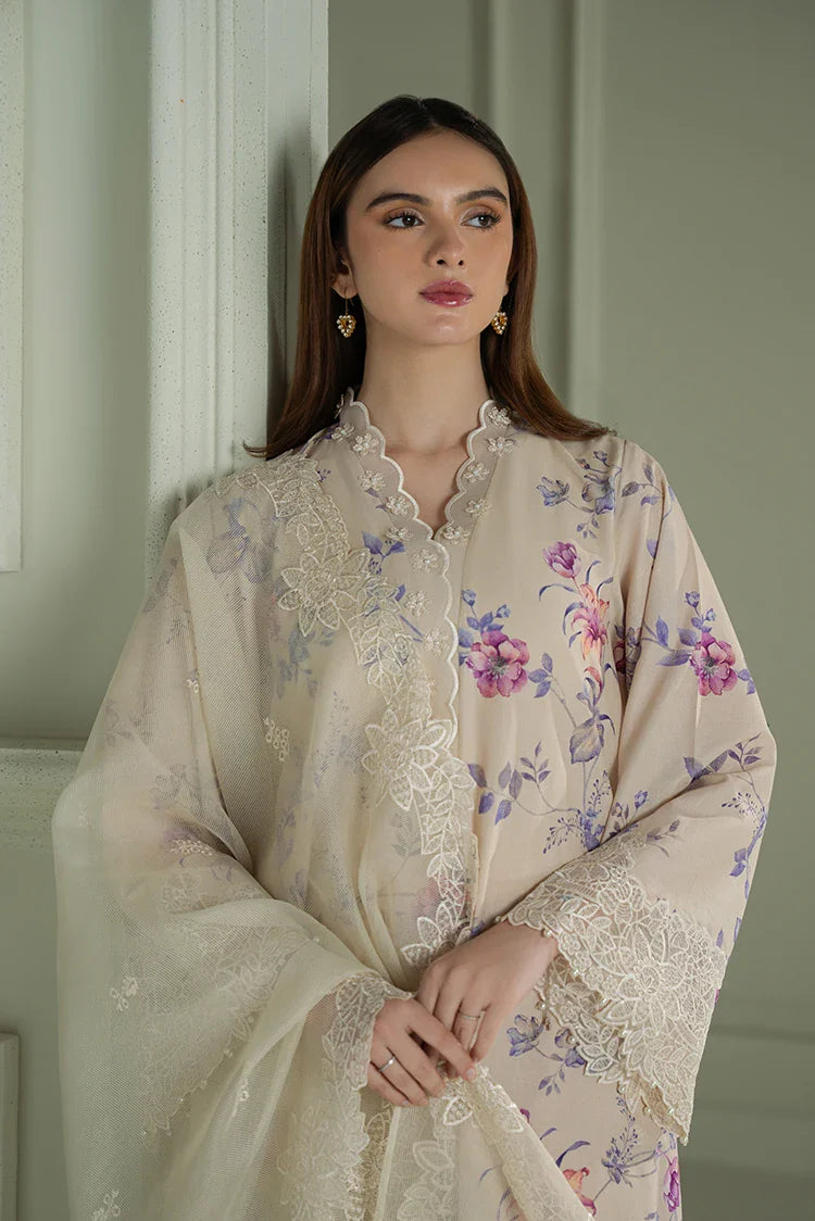 Picture of Cross Stitch - Mahiri Unstitched Embroidered Collection - Blooming Sand - Available at Raja Sahib