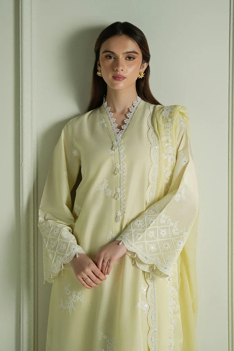 Picture of Cross Stitch - Mahiri Unstitched Embroidered Collection - Misty Haze - Available at Raja Sahib