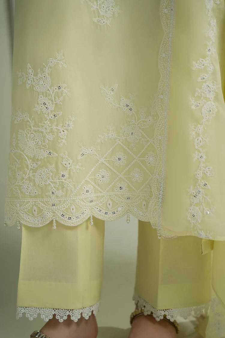 Picture of Cross Stitch - Mahiri Unstitched Embroidered Collection - Misty Haze - Available at Raja Sahib